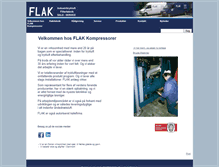 Tablet Screenshot of flak.dk