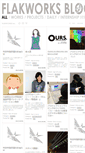 Mobile Screenshot of blog.flak.jp